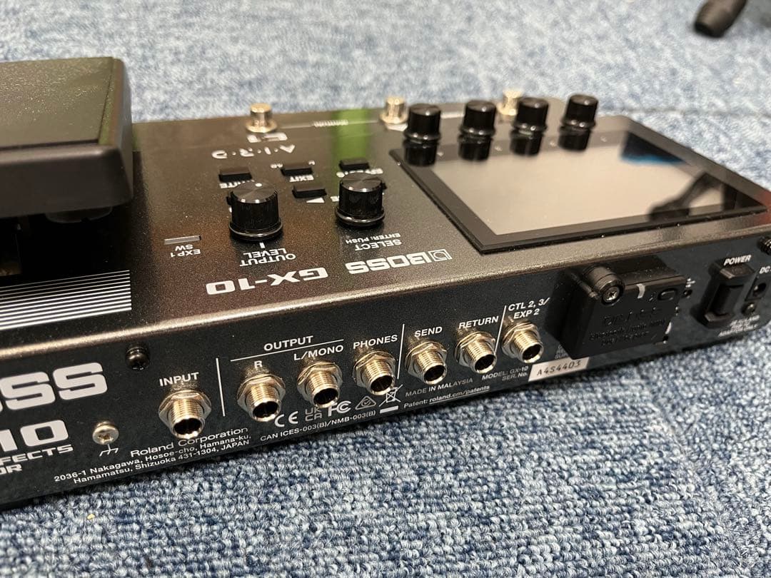【新品同様】BOSS GX-10 Bluetooth付属