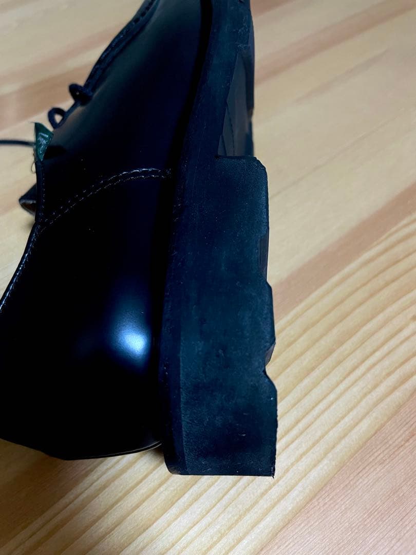 Paraboot MICHAEL ガラスレザー ブラック 4(24cm)ほぼ新品