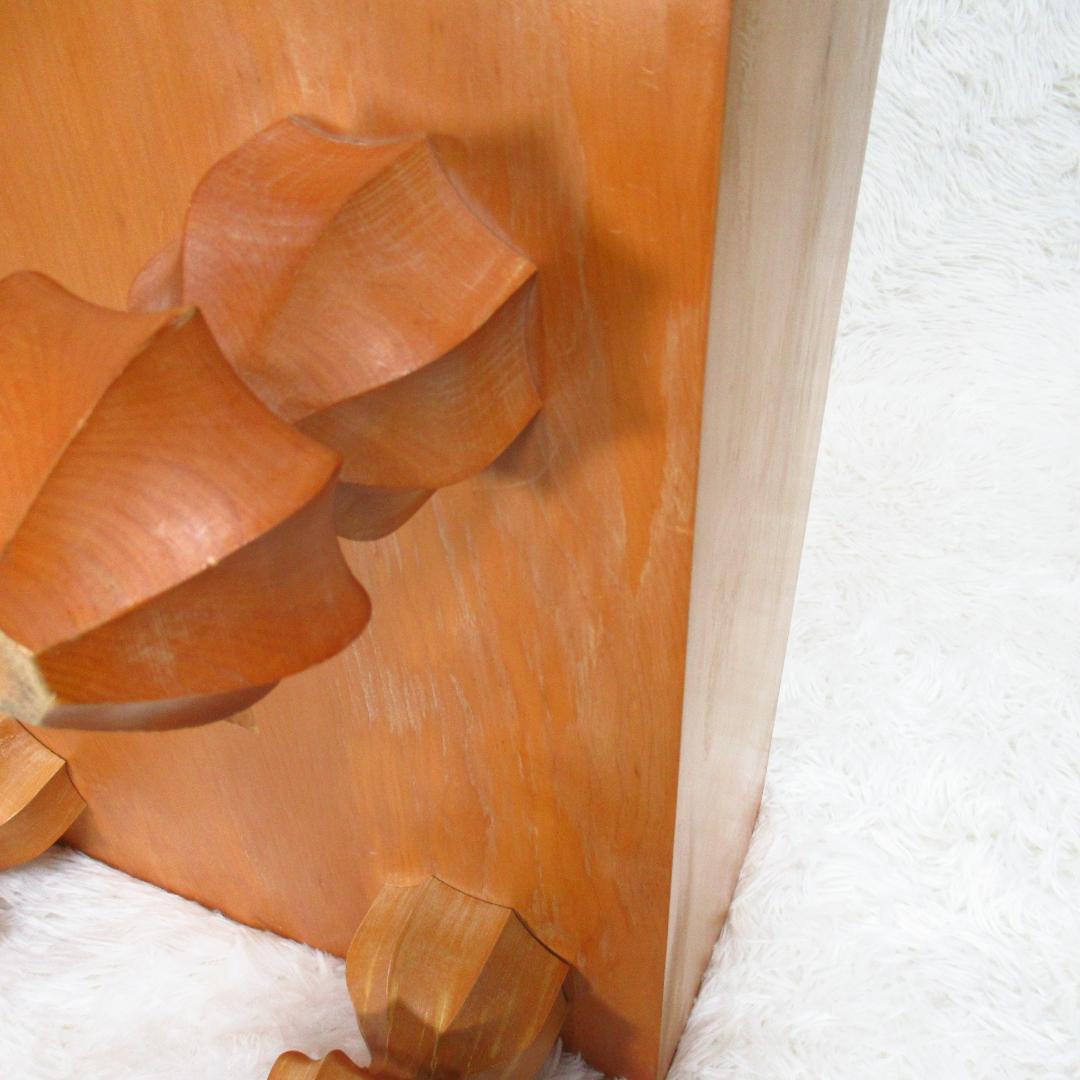 高級囲碁盤 本榧 天地柾目 ヘソ・脚付き 「厚み 約16.5cm」5.5寸