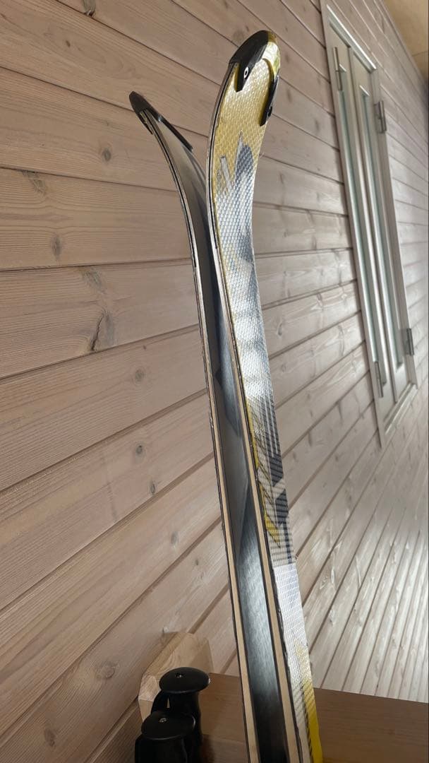 カービングスキー板大人男性161cmセット子供ジュニア HEAD女性 シニア黄色