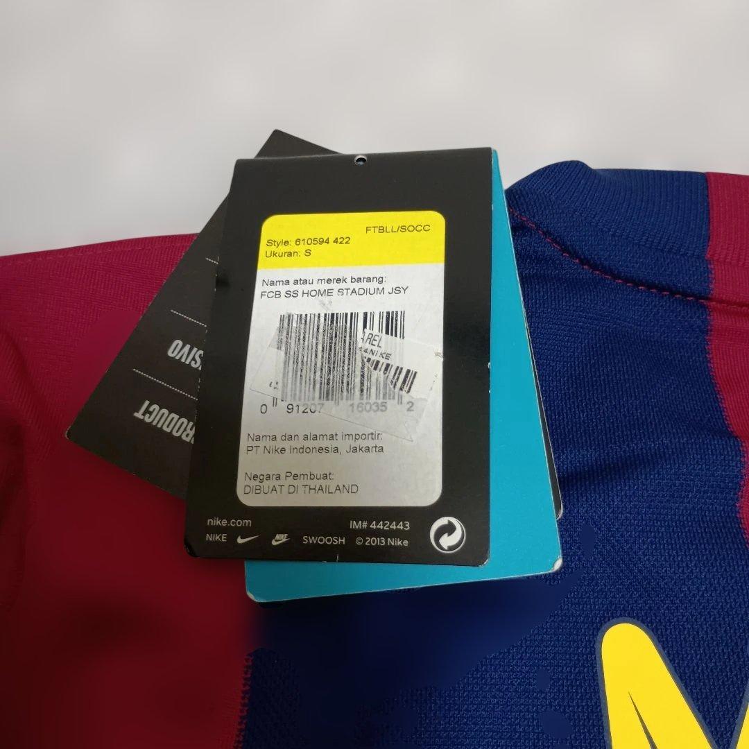 メッシ　バルセロナCLファイナル使用ユニフォーム　ナイキ未使用品