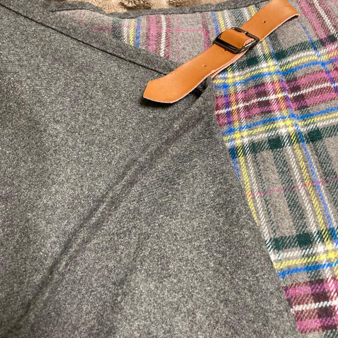 アズノウアズデワンクラッシックプリーツスカートペア　ASタータン