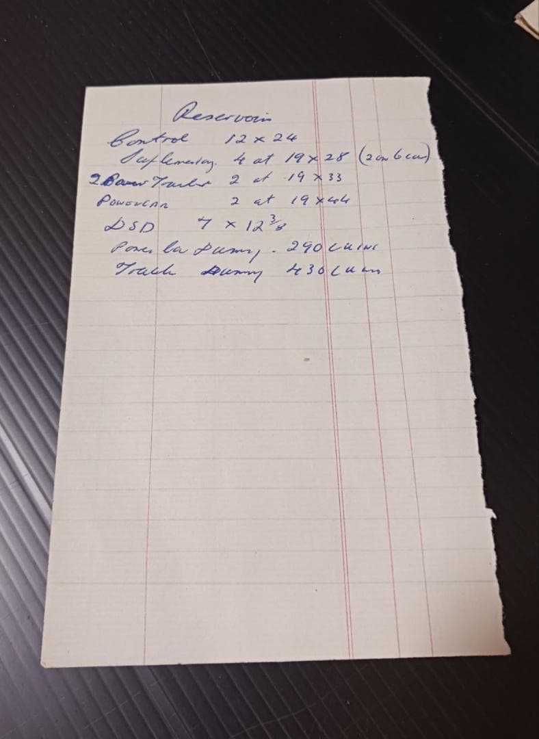 英国鉄道 手書き技術ノート ブレーキ系統 図解入 原本