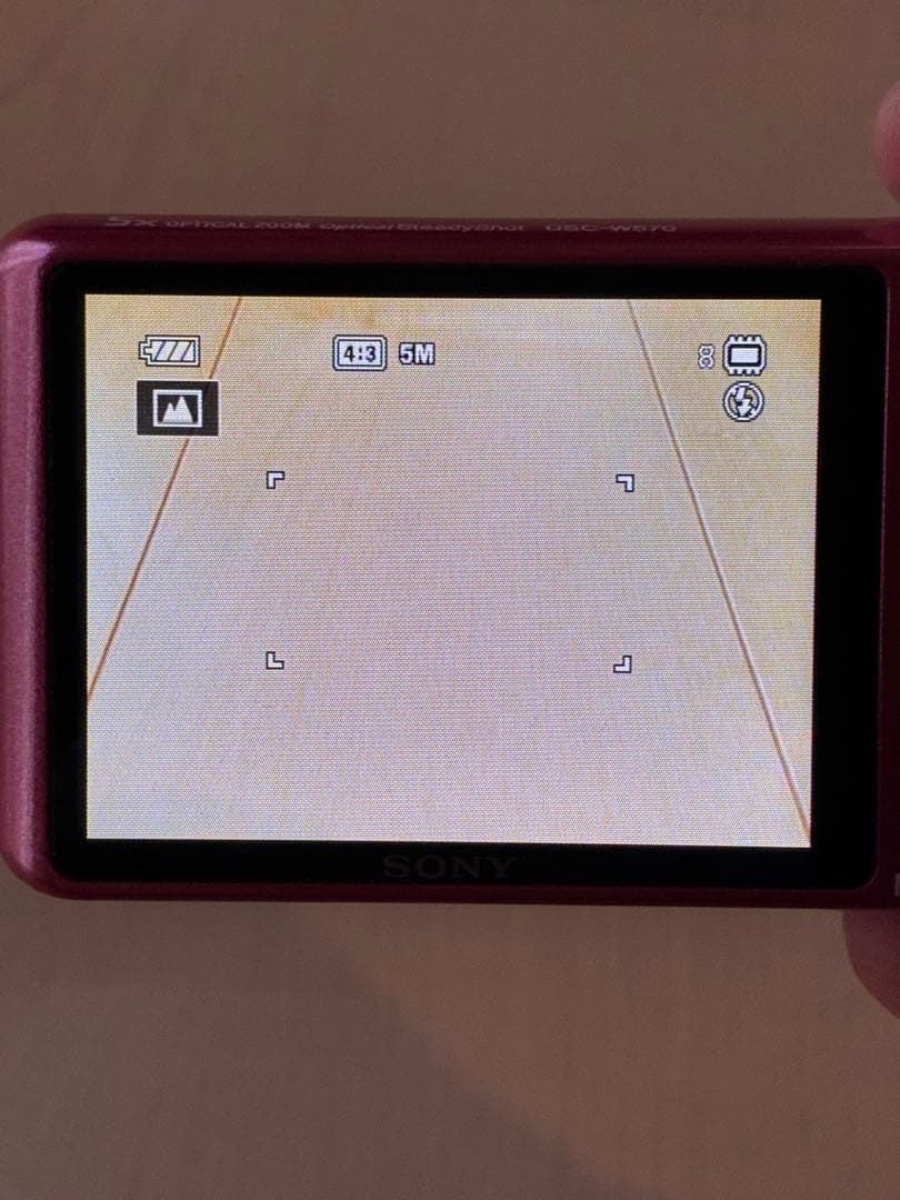 Sony Cyber-shot ピンク DSC-W570 中古品