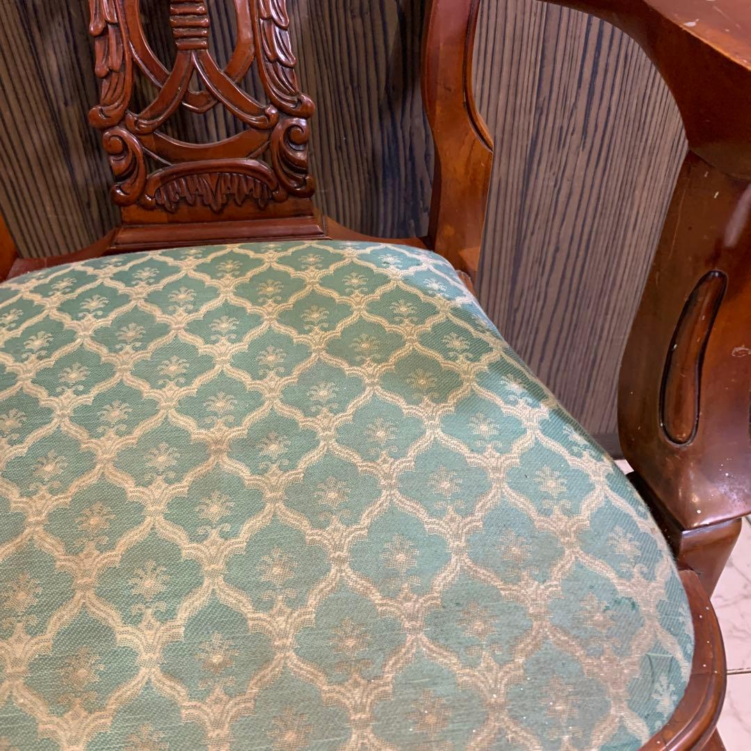 ☆送料無料☆ アンティーク　アームチェア