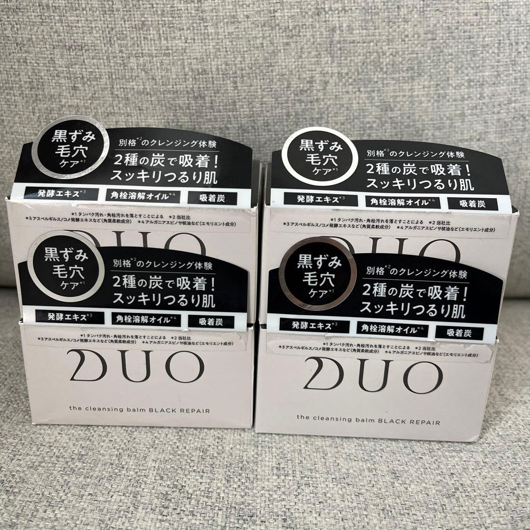 新品未使用　DUO クレンジングバーム ブラックリペア 90g 4個セット
