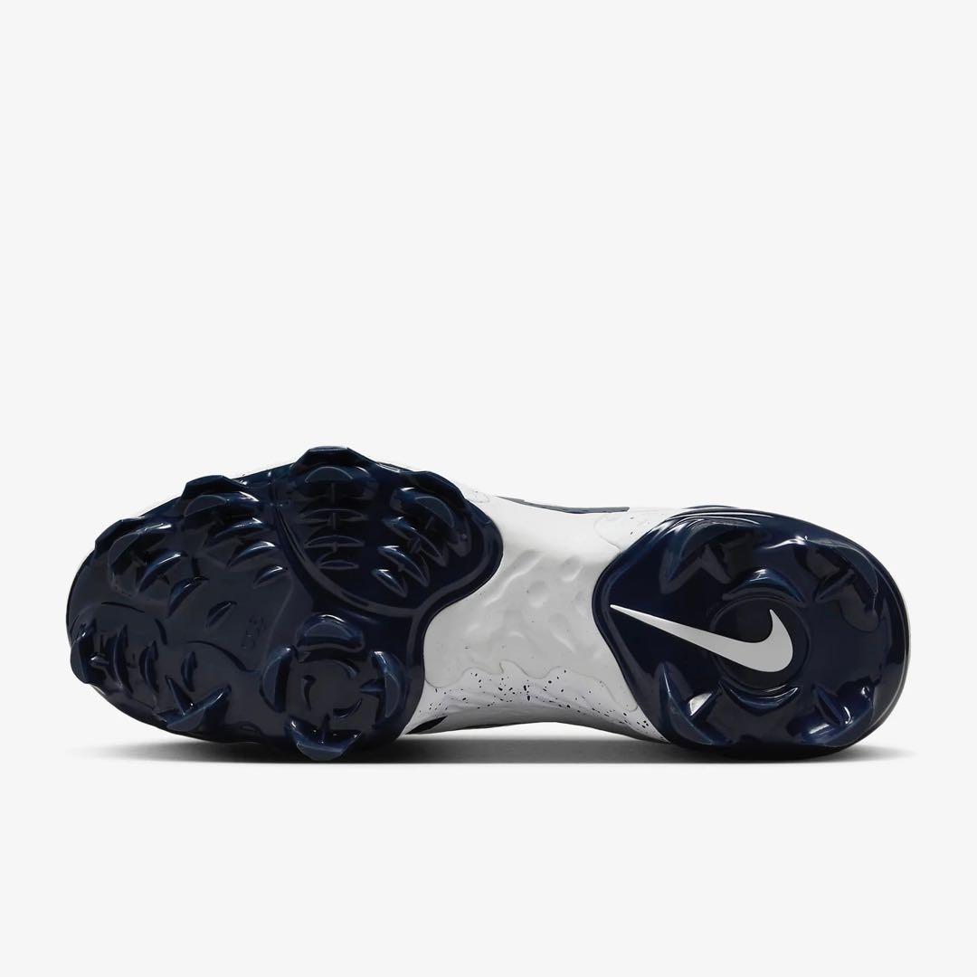 NIKE ポイントスパイク　ホワイト/ネイビー　29cm