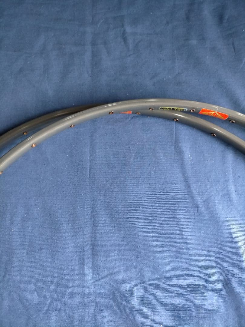 【80s☆フランス製】MAVIC G.E.L280 ガンメタ 32h