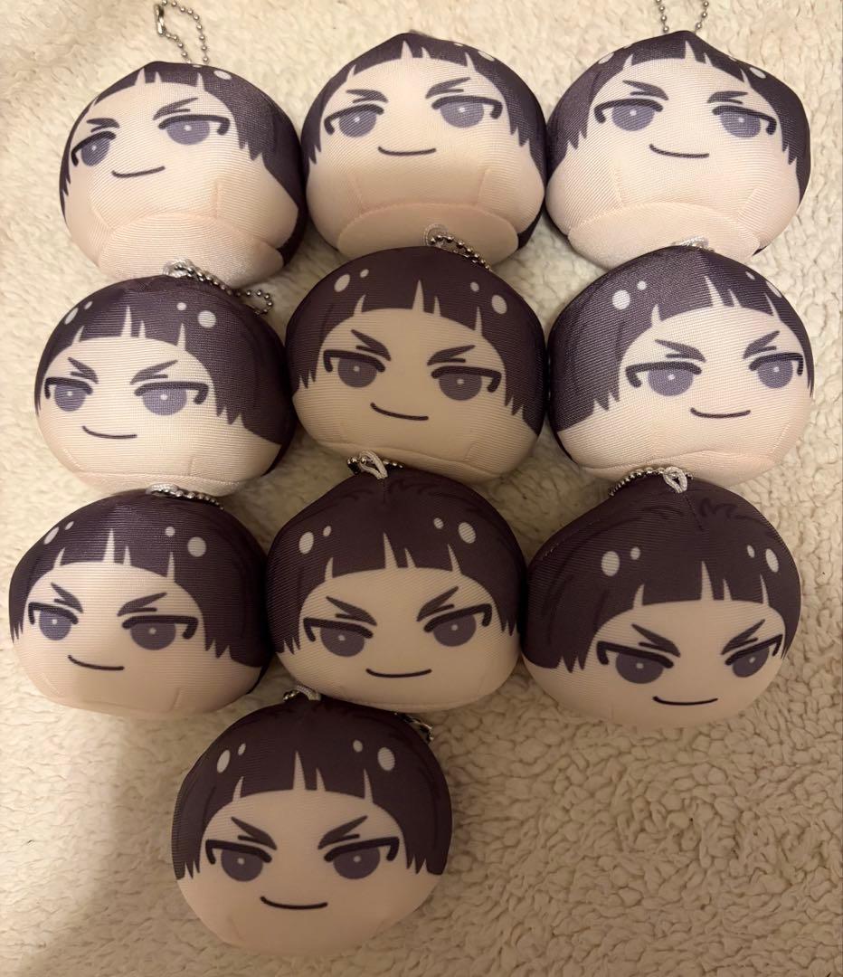 ハイキュー おまんじゅう にぎにぎマスコット 五色工 10点セット