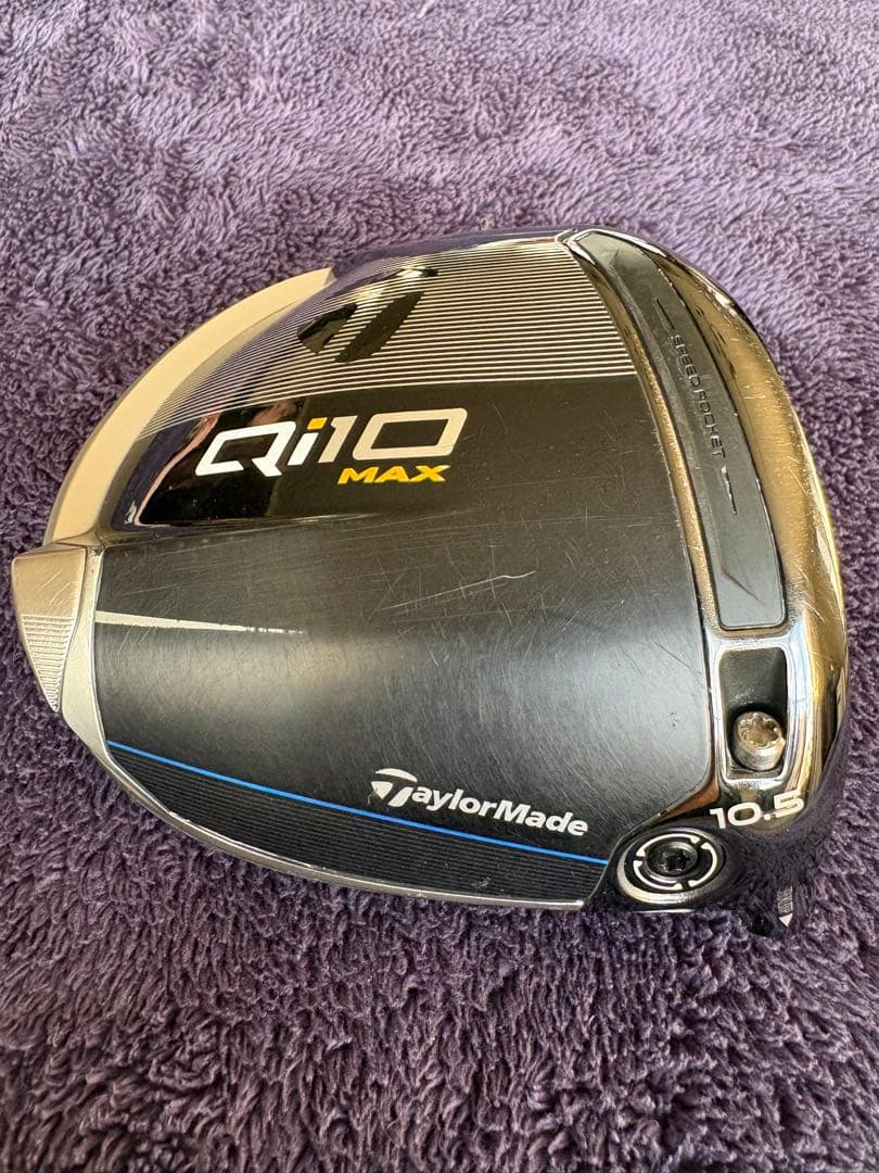 Qi10 MAX 10.5度 ドライバー ヘッド&カバー
