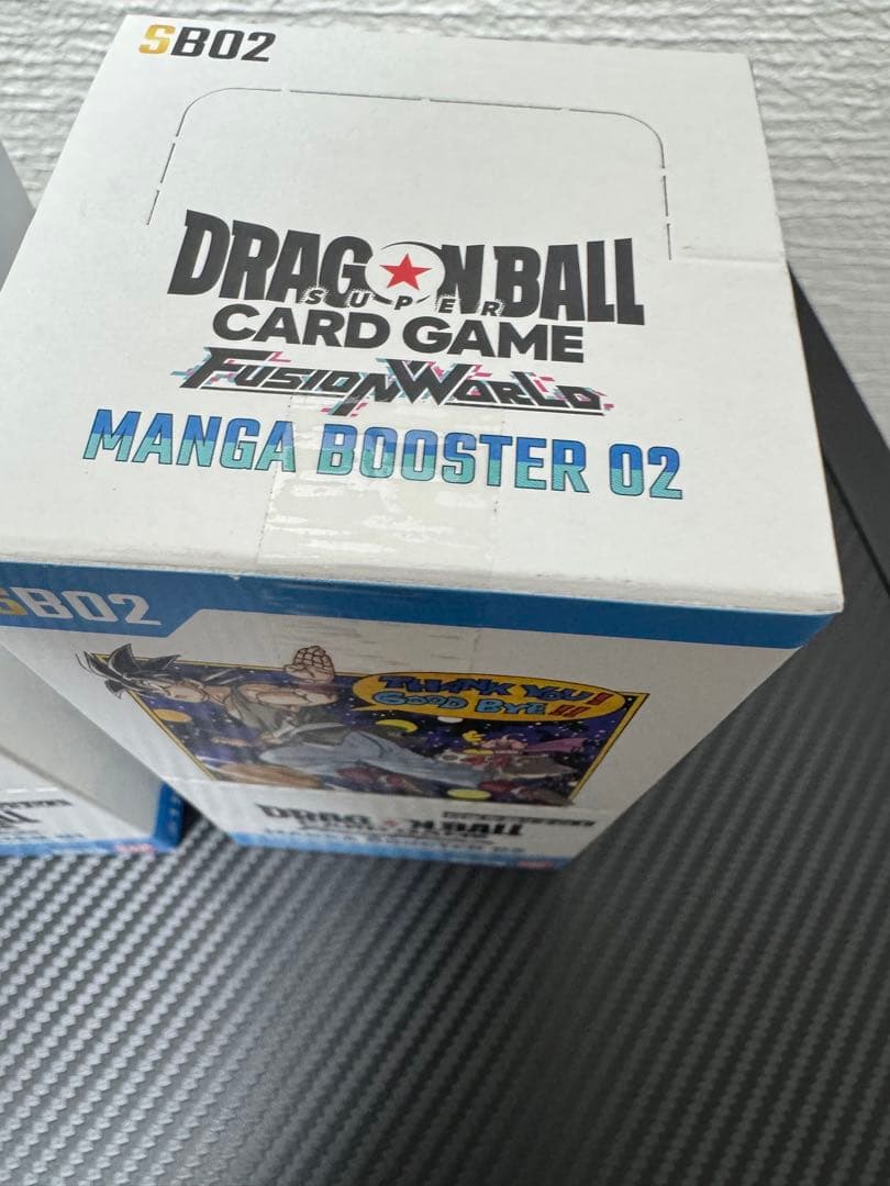 テープ付き　マンガブースター 01 02 フュージョンワールド BOX セット