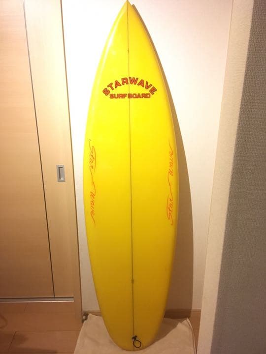 【値下げ】サーフボード STARWAVE シングルフィン レトロボード