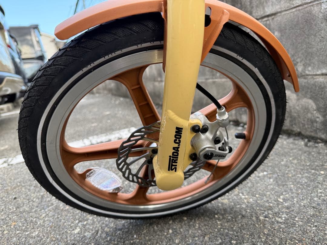 T*6様 STRIDA LT 16折りたたみ自転車 廃盤カラー クリーム