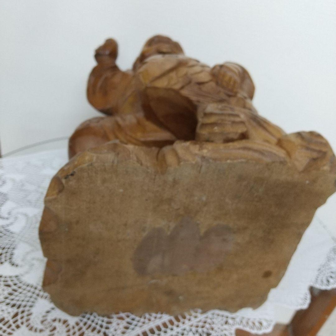天然木 恵比寿様 縁起物