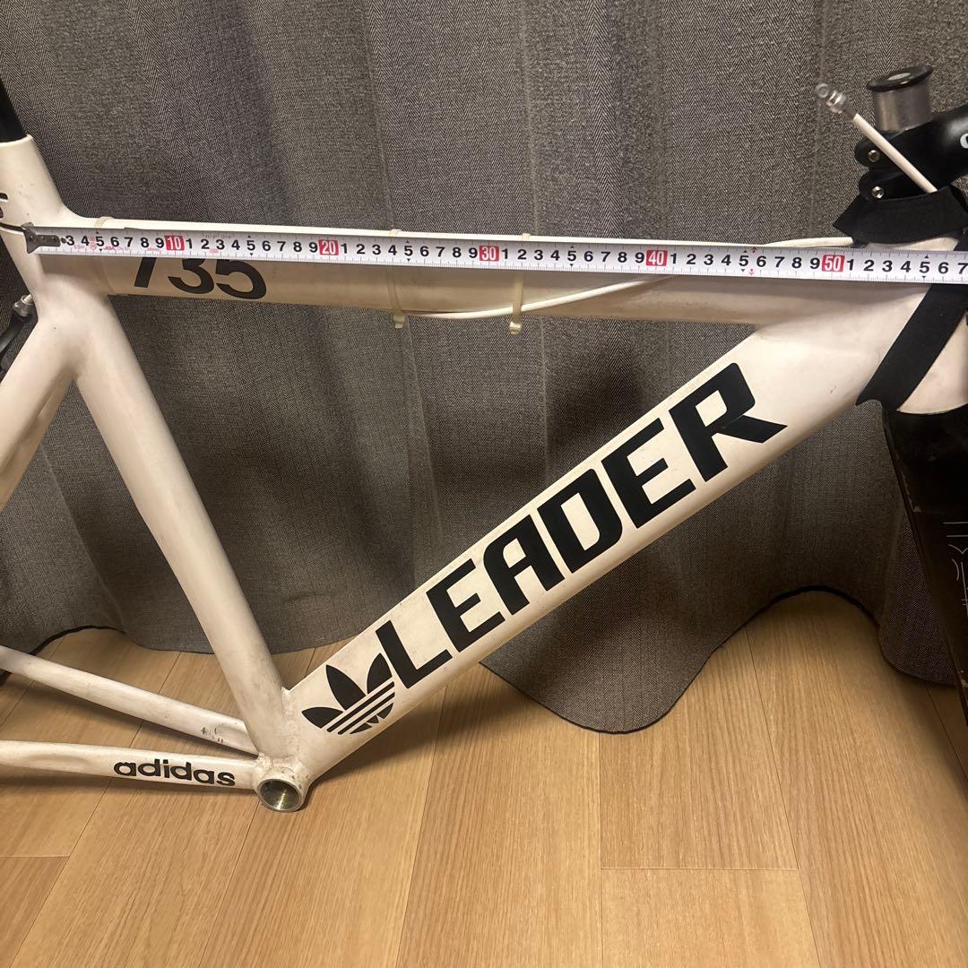 LEADER 735 ピストバイクフレーム ホワイト
