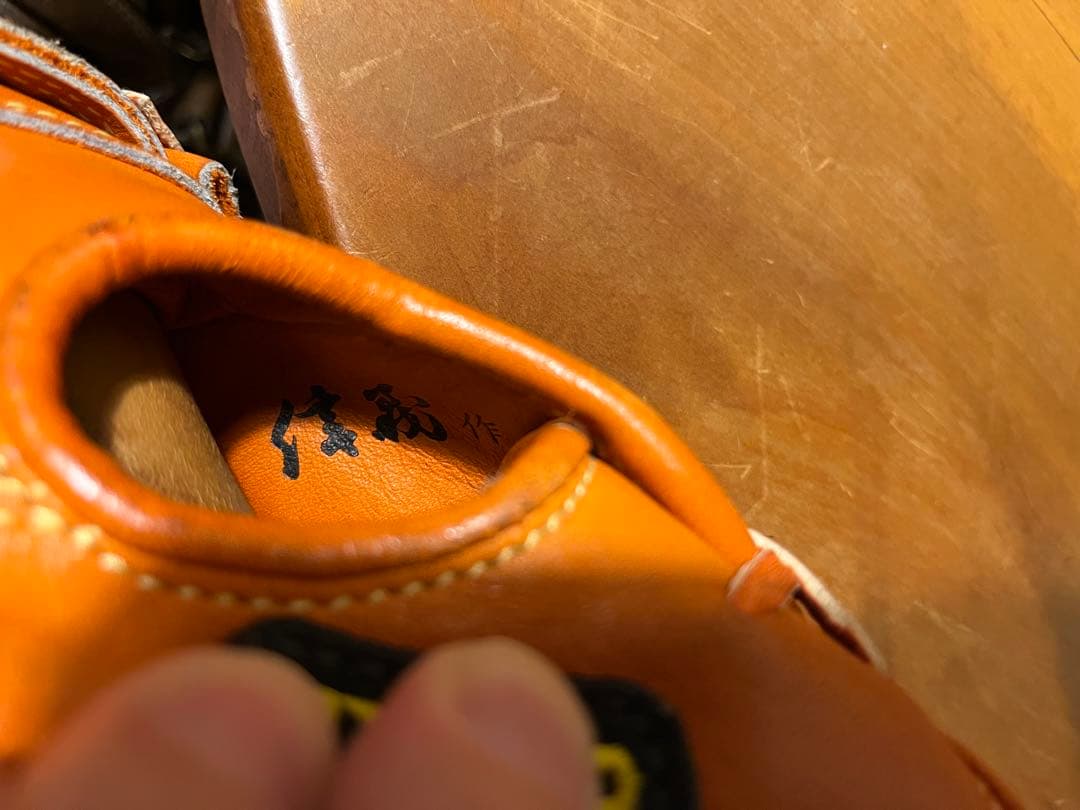 ミズノ バースモデル グローブ 昭和レトロ 阪神タイガース World Win