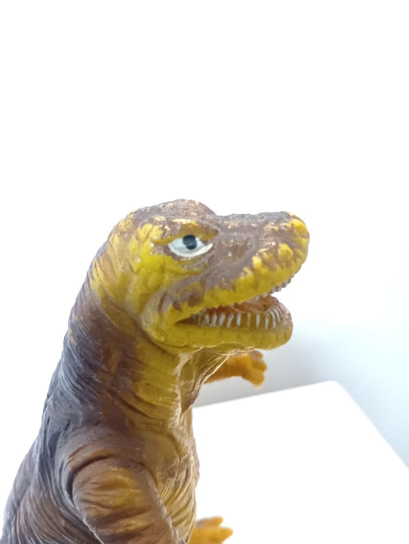 【当時物・希少・昭和レトロ】チラノザウルス　日東河田ソフト怪獣シリーズ