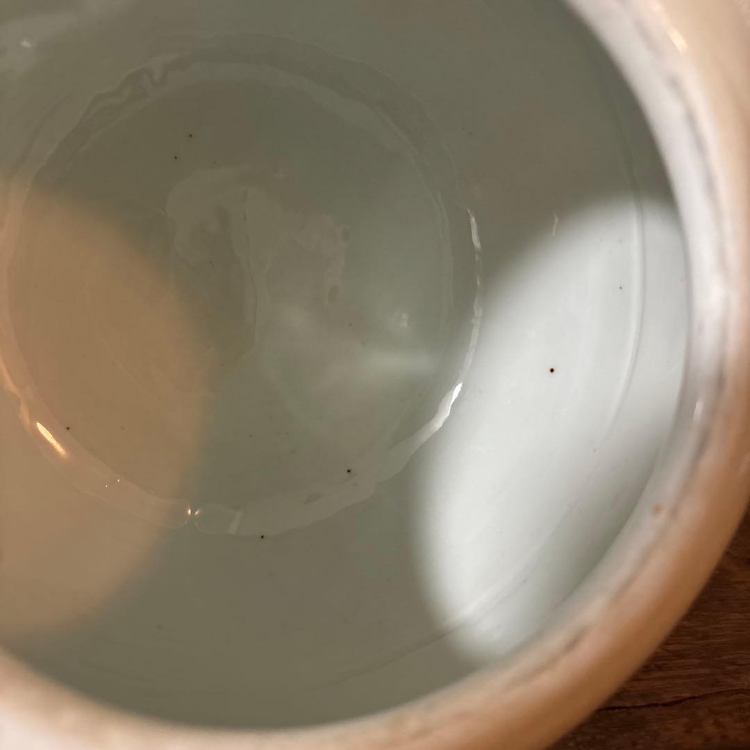 白磁　火消壺　蓋付き　伊万里　瀬戸　花器　赤星五郎　骨董品　李朝　アンティーク