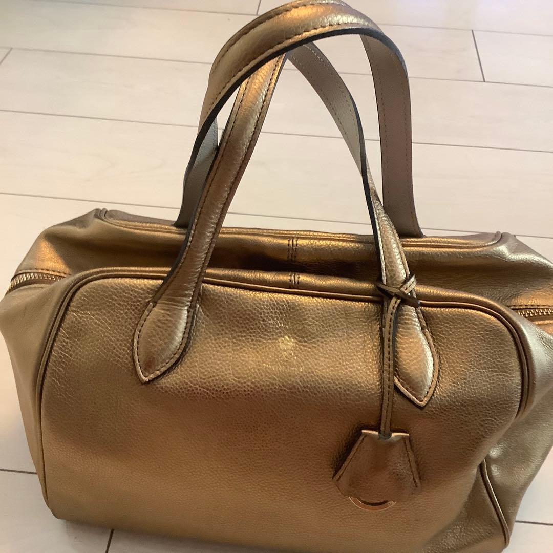 A.D.M.J レザー　ショルダーバッグ