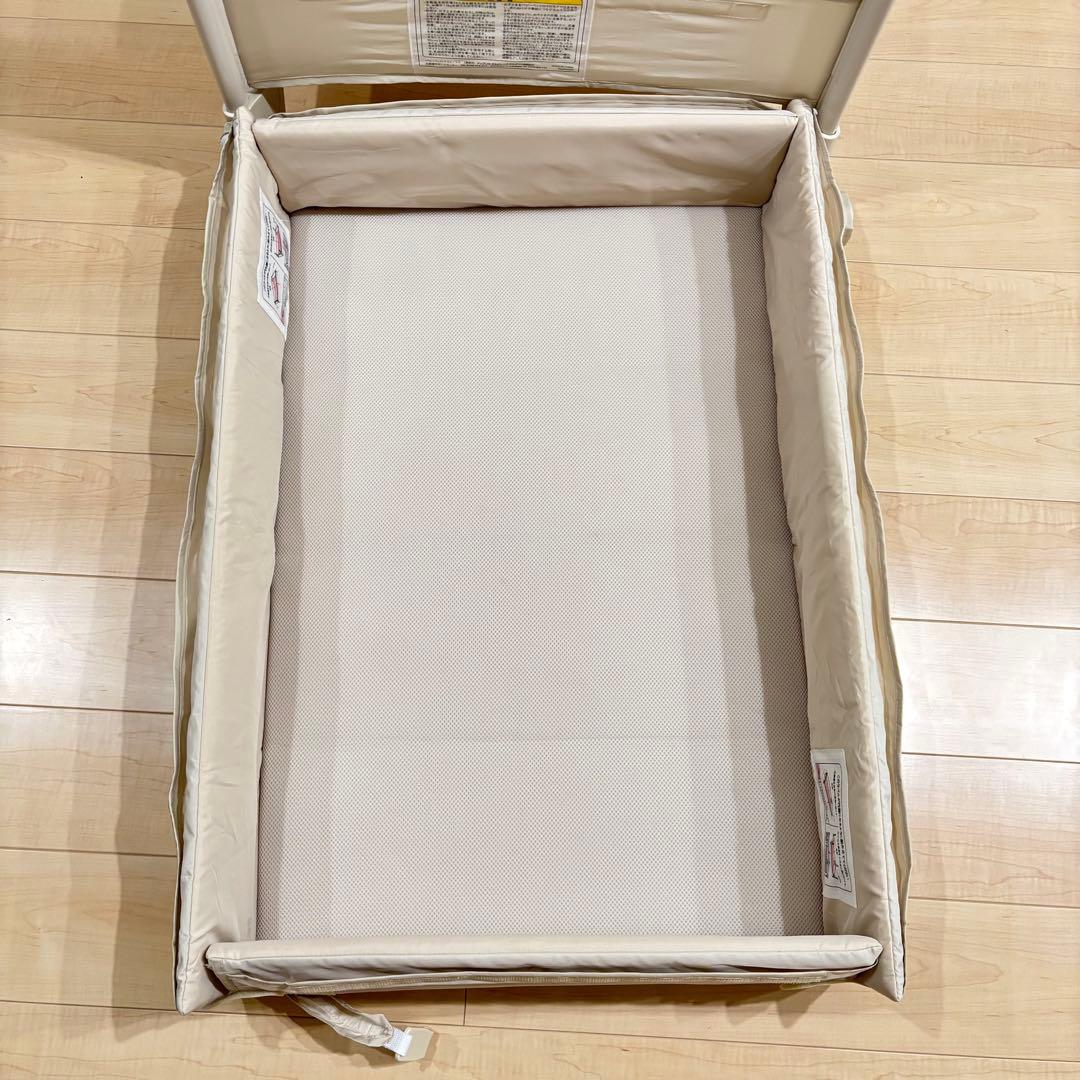 【美品】Aprica アップリカ ココネルエアー　ベビーベッド　折りたたみ