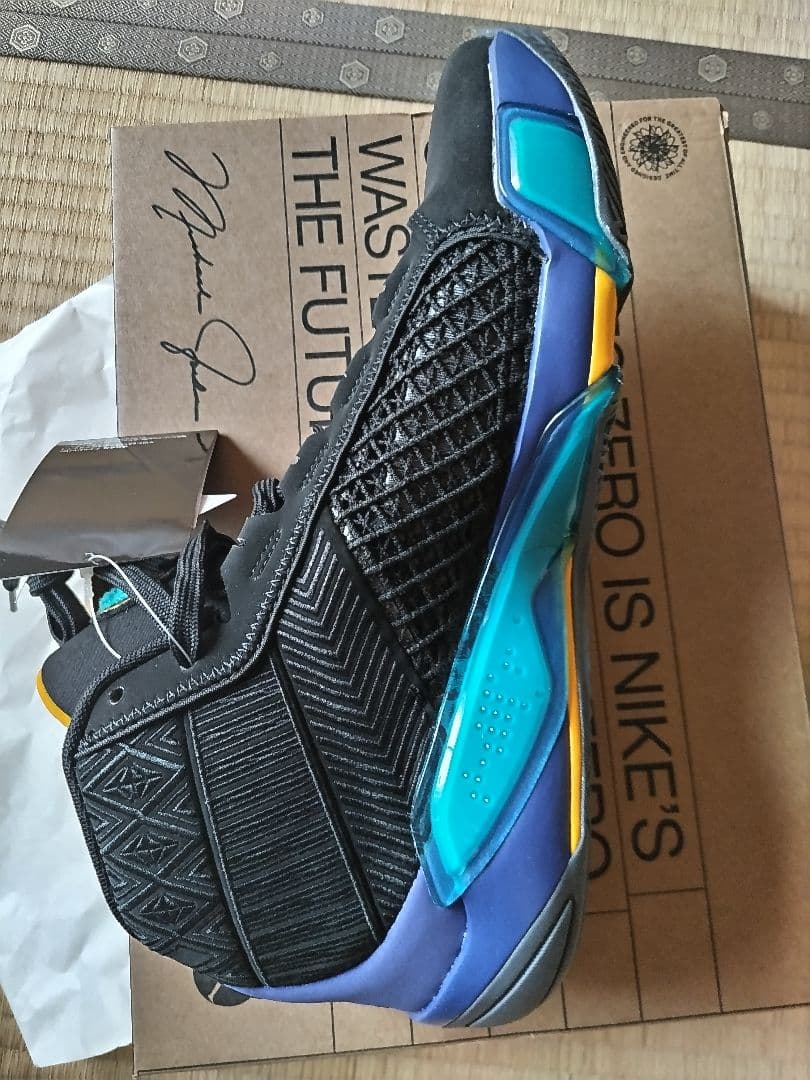 ナイキ•エアジョーダン38“Aqua“PF