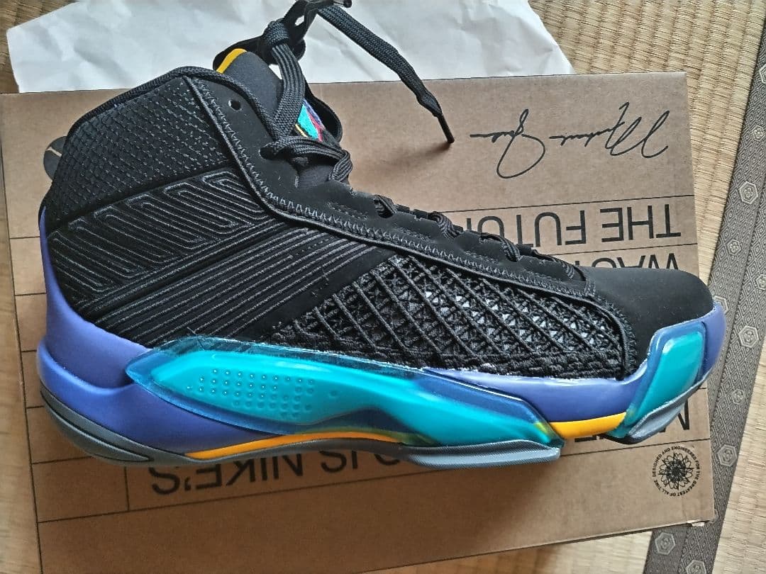 ナイキ•エアジョーダン38“Aqua“PF