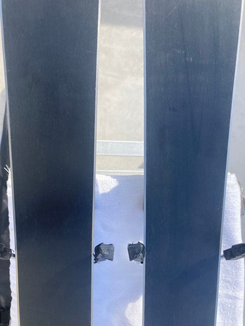 【美品】ショートスキー　SALOMON ショートカート125 バンド ケース付