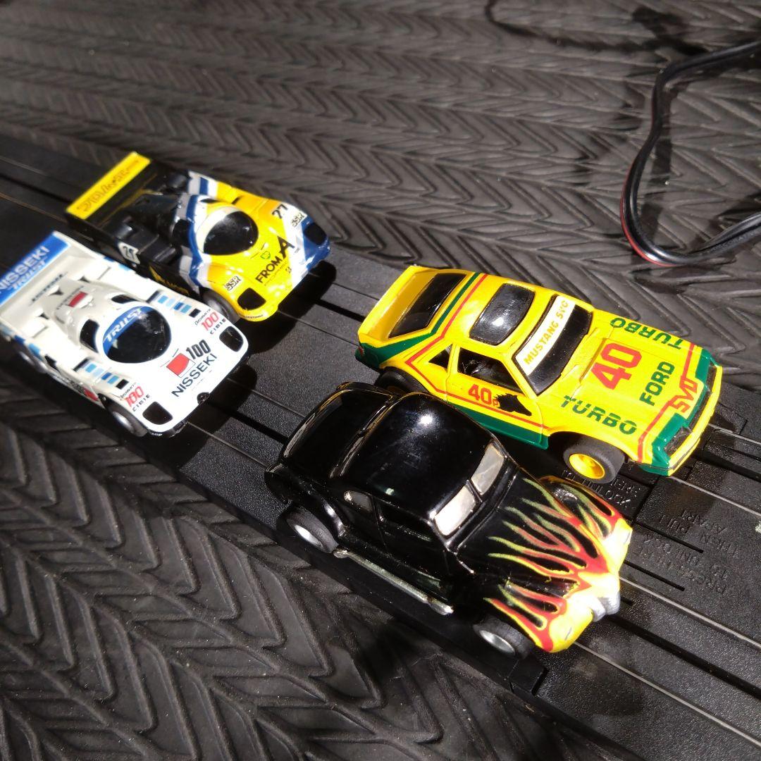 タイコTYCO スロットカー　 ポルシェ962Cウイニングラン 別途2台付き