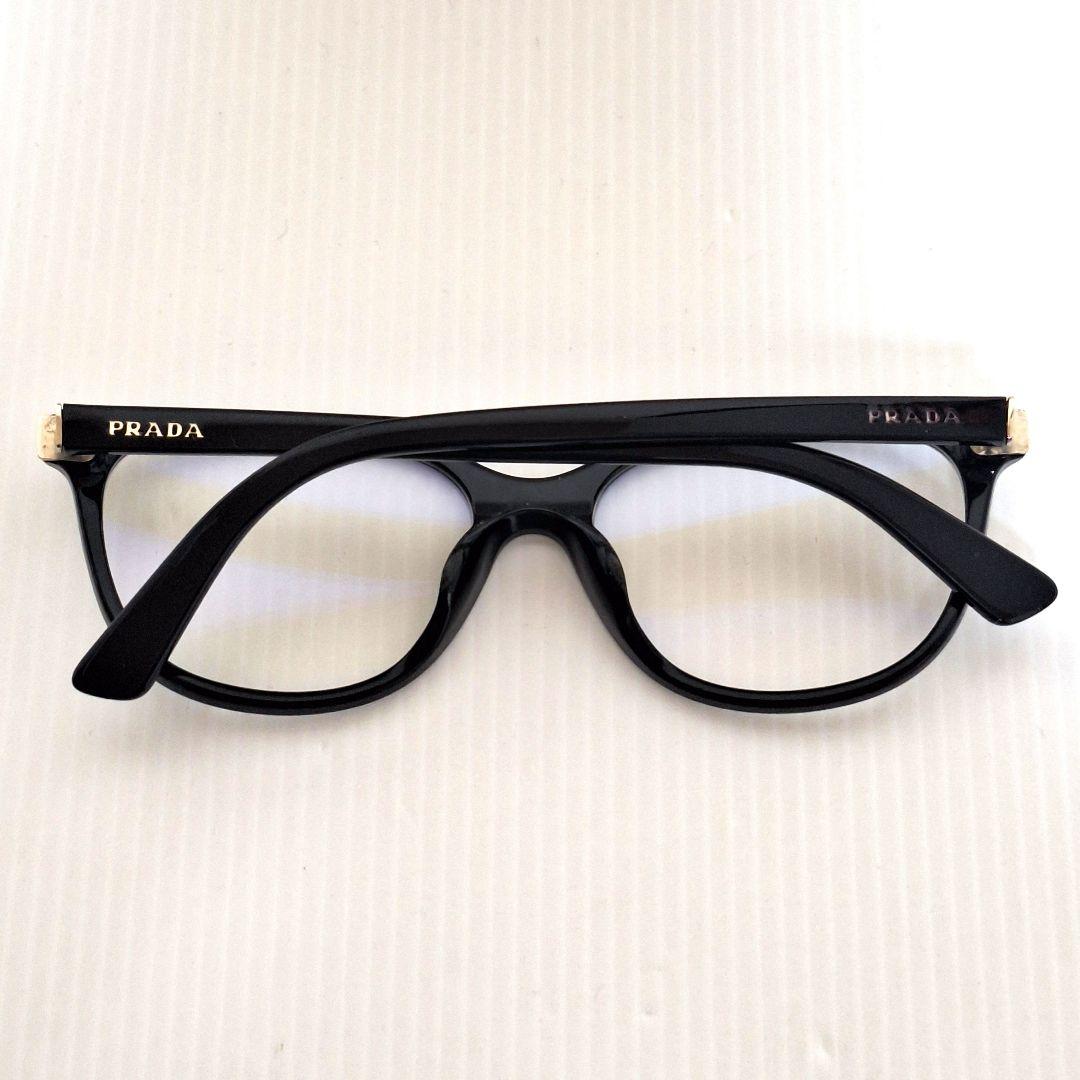 PRADA ブルーライトカット メガネ ブラック