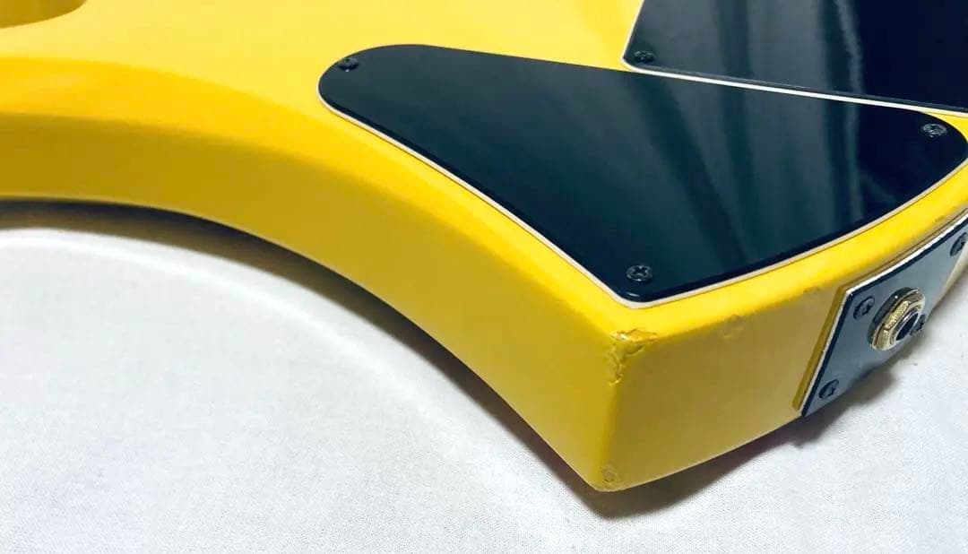 BURNY YH-JR hideモデル アンプ内蔵 モッキンバード ギター