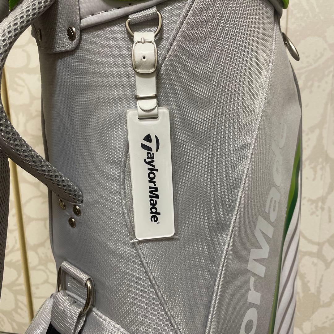 TaylorMade キャディバッグ グレー/グリーン　ゴルフバッグ