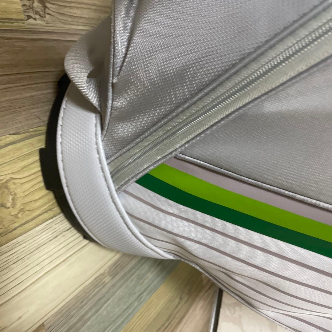 TaylorMade キャディバッグ グレー/グリーン　ゴルフバッグ