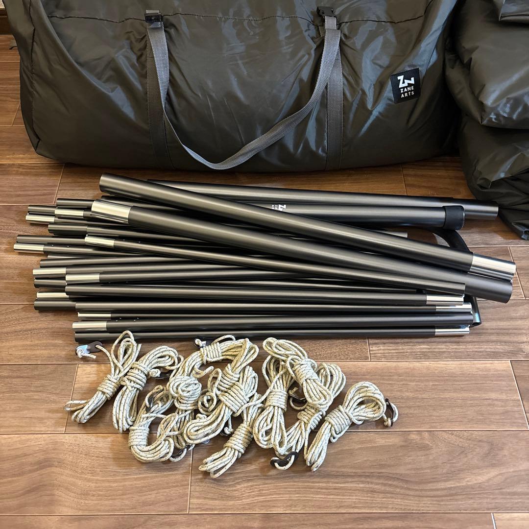 ZANEARTS ZEKU-L インナーテント&フットプリント付