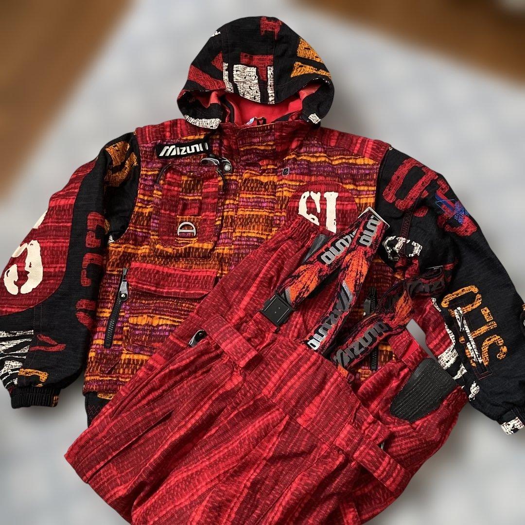 MIZUNOスノーウェア セットアップmen'sMサイズ