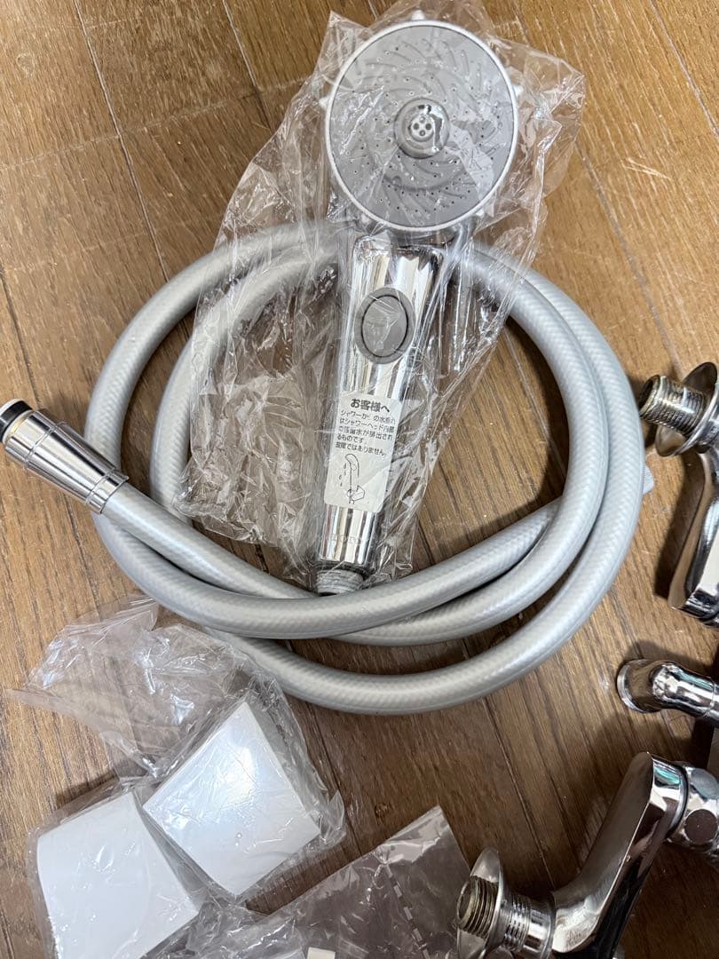 シャワーヘッドセット クロムメッキ tmnw40jcs