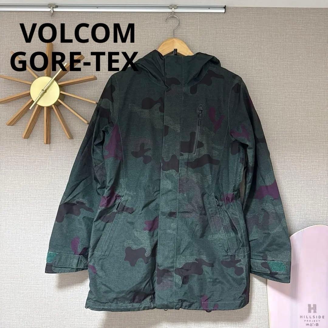 VOLCOM GORE-TEX 迷彩柄ジャケット Mサイズ
