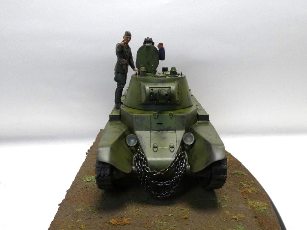 タミヤ 1/35 ソビエト戦車 BT-7 1937年型 完成品