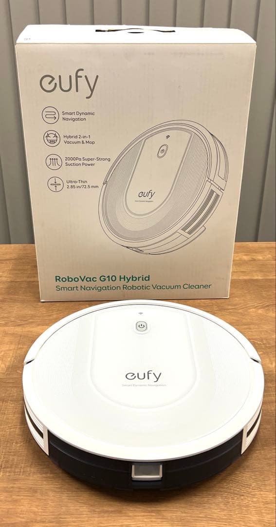 【美品】Eufy RoboVac G10 Hybrid ロボット掃除機