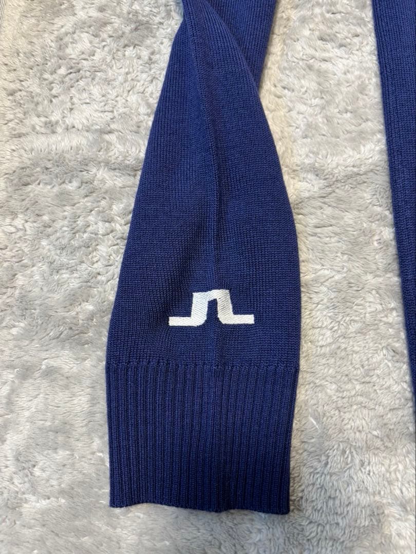 ★新品 J.LINDEBERG ゴルフセーター モックネック ハーフジップアップ