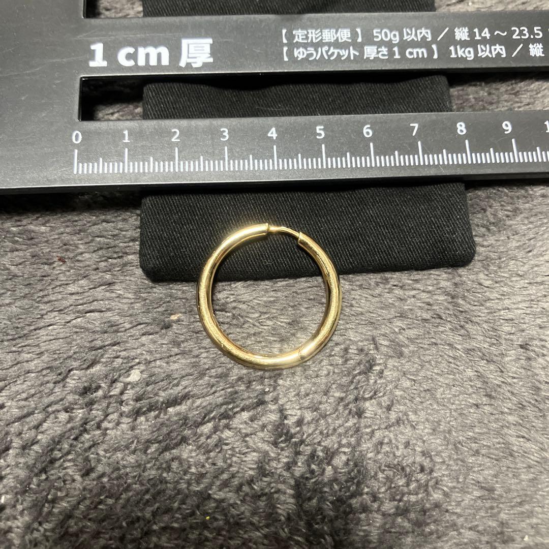 トムウッド　classic hoop large gold ピアス　金