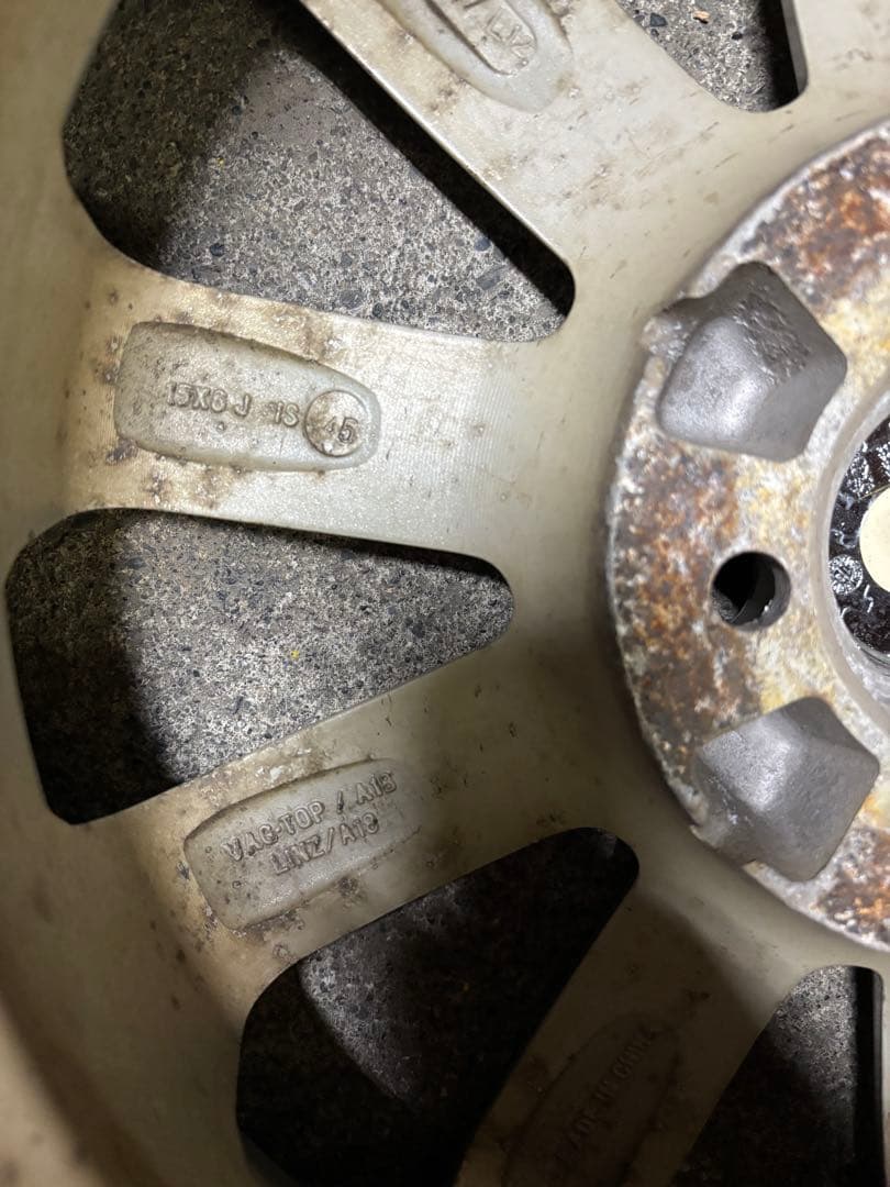 スタッドレス+アルミ　ブリヂストン VRX3 195-65-15 2021年製