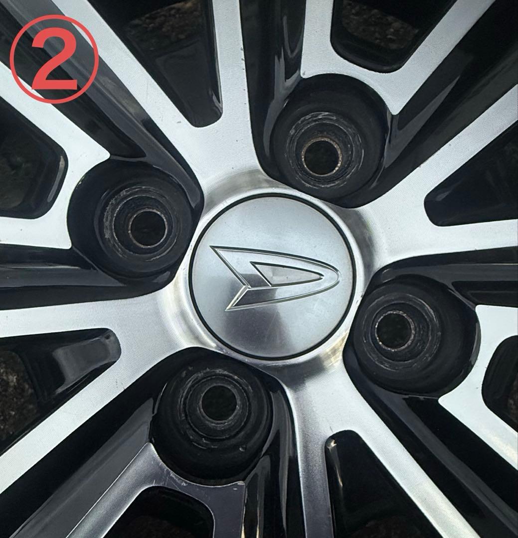 2026年1月4日迄値下げ！ダイハツタントla600s 純正ホイールタイヤセット