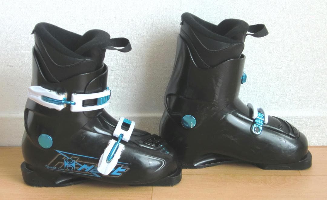 ■■送料無料■HEAD■子供用スキーフルセット■板117靴22■WAX済■■