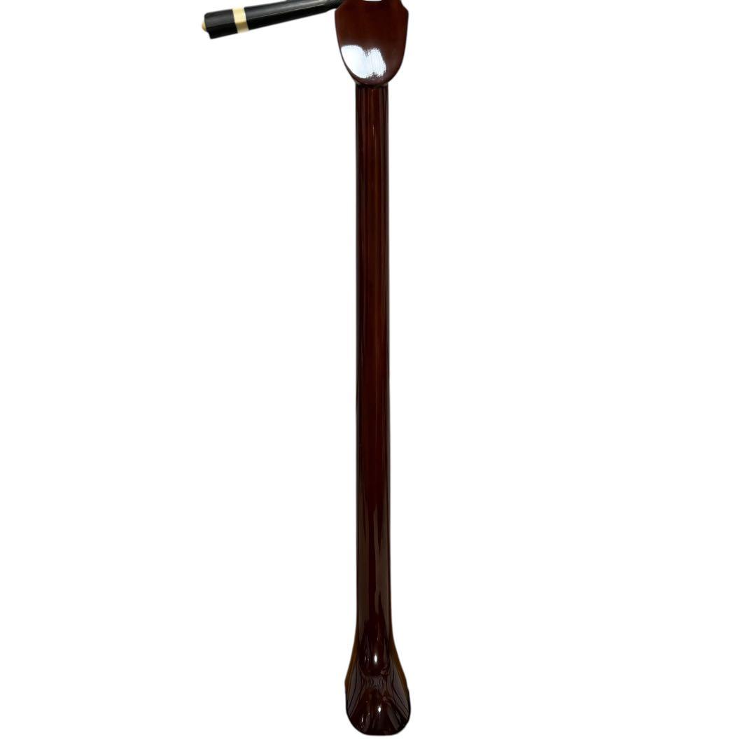 新城慎幸作 三線 紅木棹 本蛇皮強化張り 保証書付 ハードケース付 沖縄三線