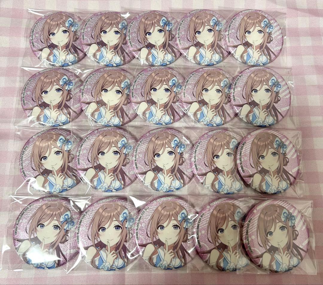 学園アイドルマスター 姫崎莉波 ローソン 缶バッジ