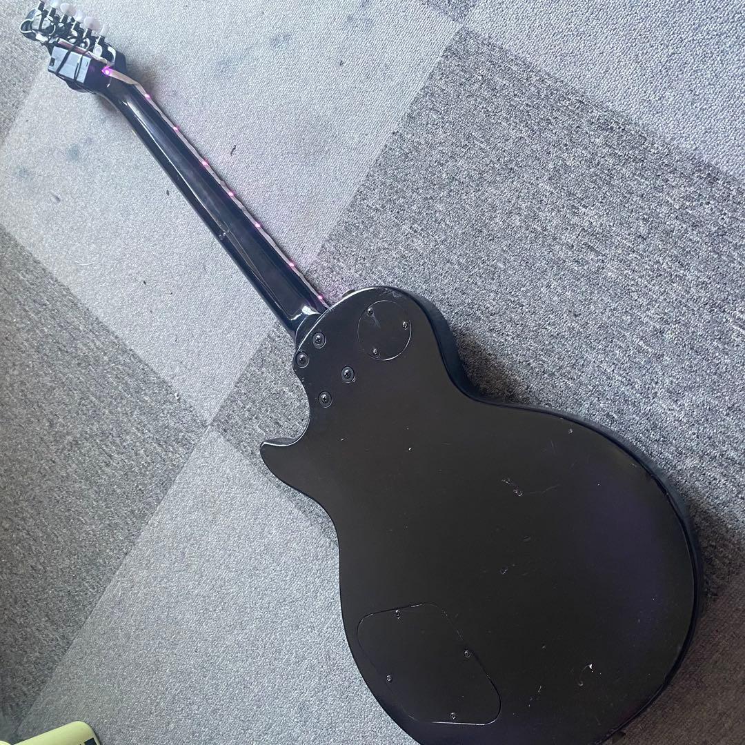 LEDネック コンポーネントギター ブラックハート YAMAHA BURNY