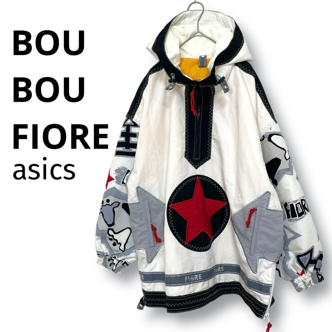 バウバウフィオーレ　アシックス　スノボーウェア(M/9)日本製　スキーウェア