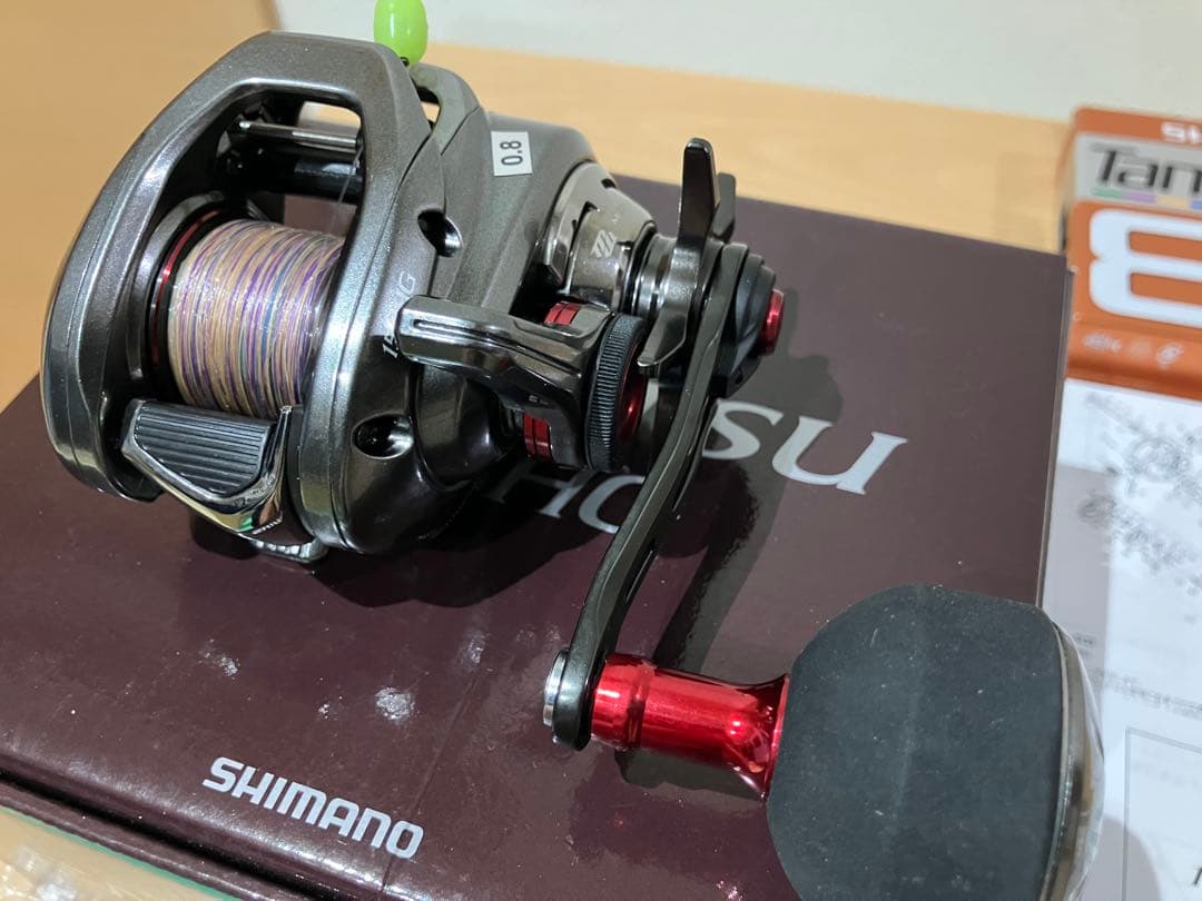 【美品・おまけ付】シマノ(SHIMANO) リールエンゲツ 2021 150HG