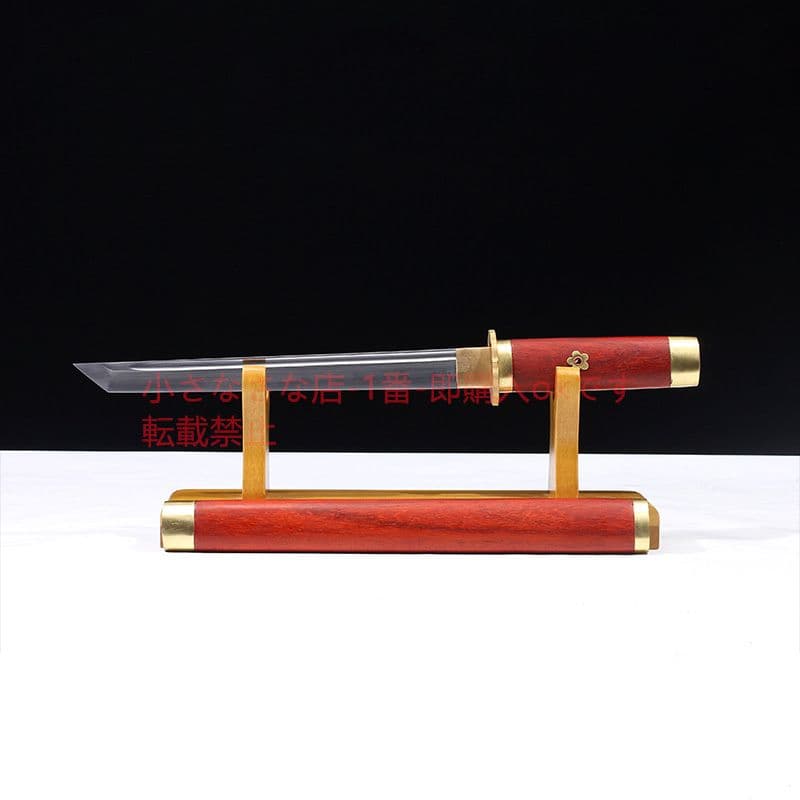 赤木唐横刀合金T 10焼刃  古兵器 武具 刀装具 日本刀 模造刀 居合刀