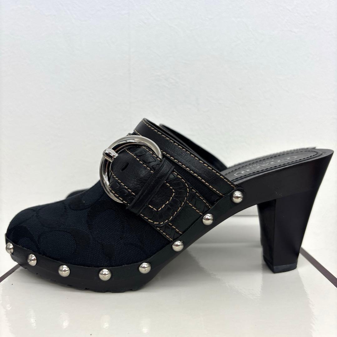 COACH コーチ サボ SABLE シグネチャー 7M サンダル 24cm